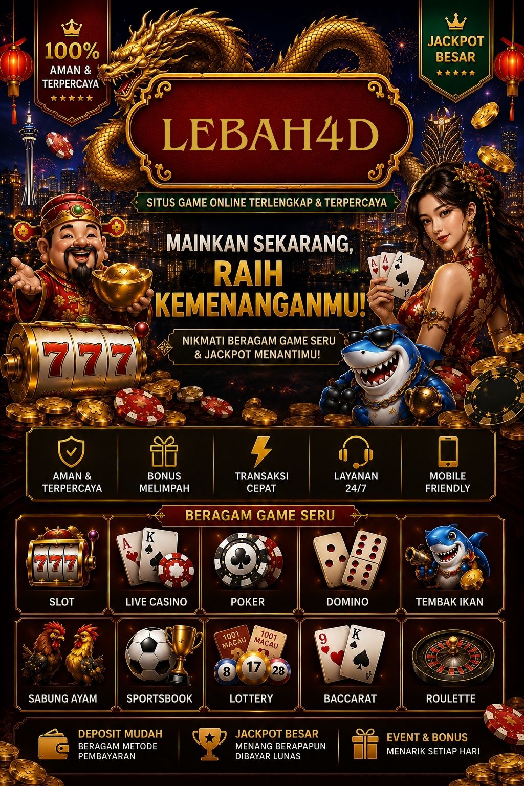 Banner utama Lebah 4D